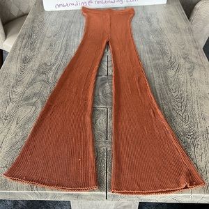 Calle Del Mar Aza Ziegler made with good vibes in USA knot flare bottom pants